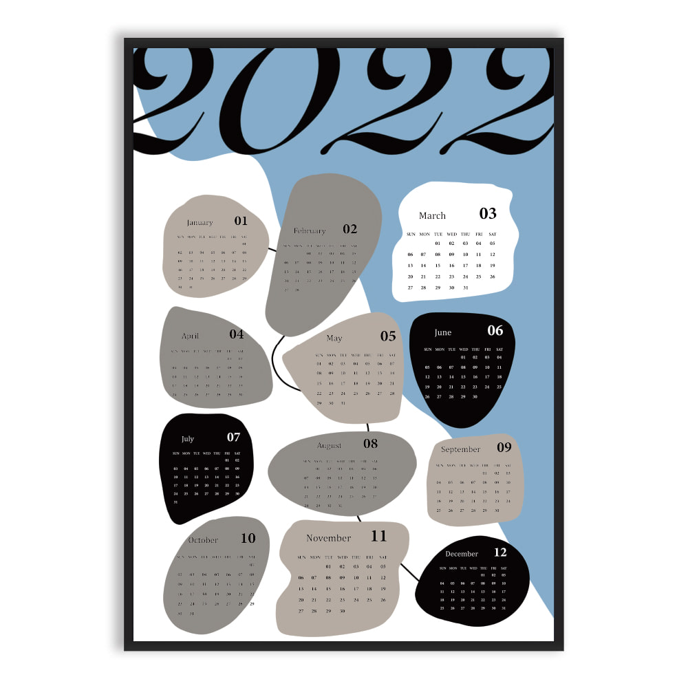 2022 Calendar Poster