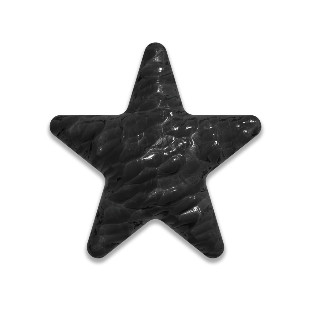 Spiral Star (Acrylic Tok)